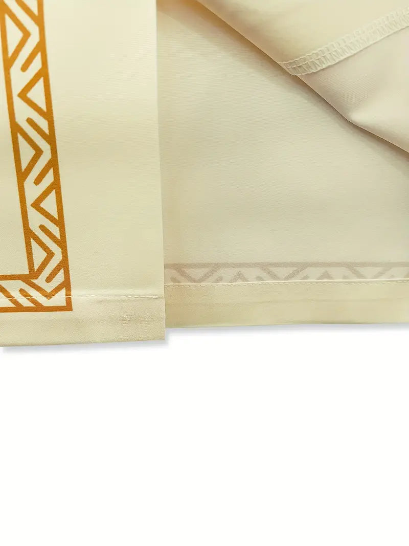 Men's Casual Palm Tree Beach Shirt