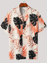 Men Tropical Printed Shirt