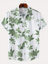 Floral Printed Short Sleeve Shirt