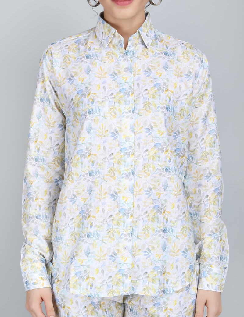 Blossom Breeze Linen Co-Ord Set
