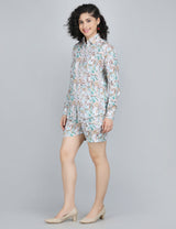Tropical Vibes Linen Co-Ord Set