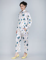 Tulip Blossom Satin Co-Ord Set