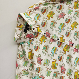 Elephant Sanganeri Print Shirt