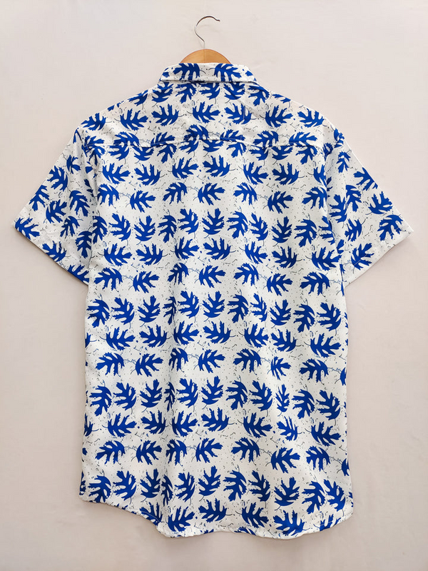 Subtle Leaf Print Shirt