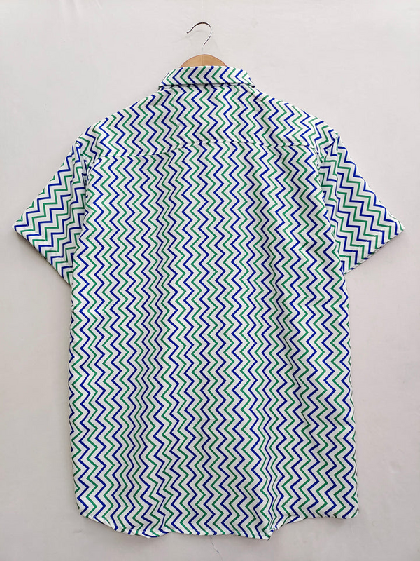 Zigzag Printed Shirt