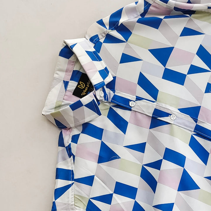 Geometrical Printed Shirt