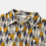 Geometric Print Short Sleeve Shirt