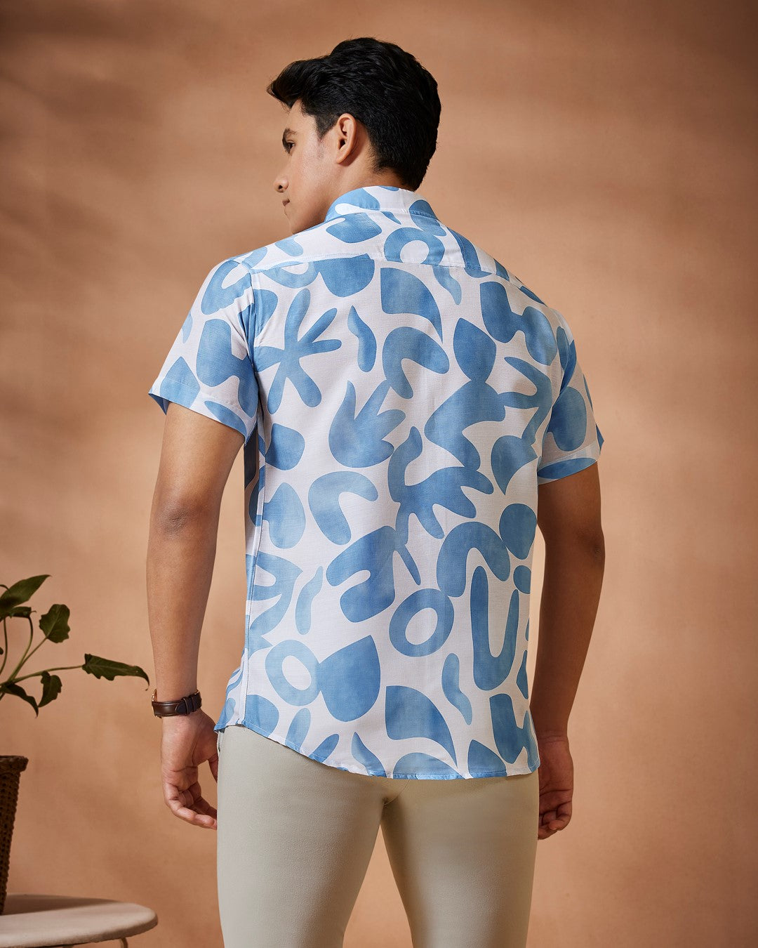Aquatic Prints White Shirt