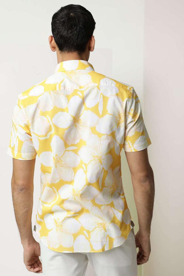 Solid Slim Fit Men's Casual Shirt