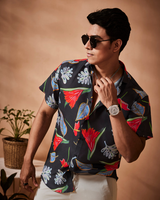 Exotic Floral Prints Shirt