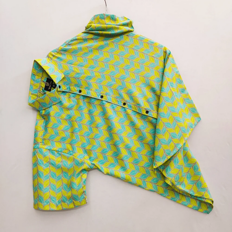 Green Sanganeri Printed Shirt