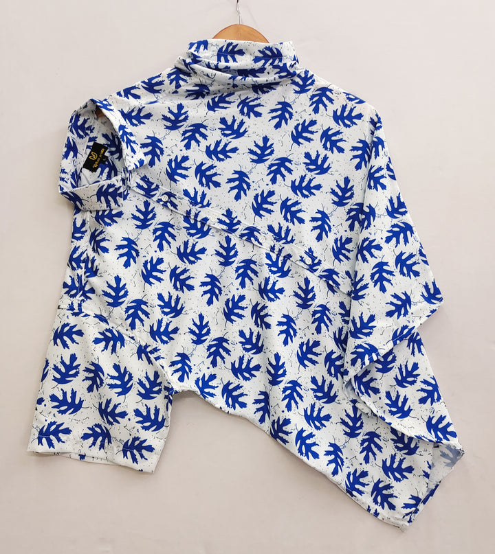 Subtle Leaf Print Shirt