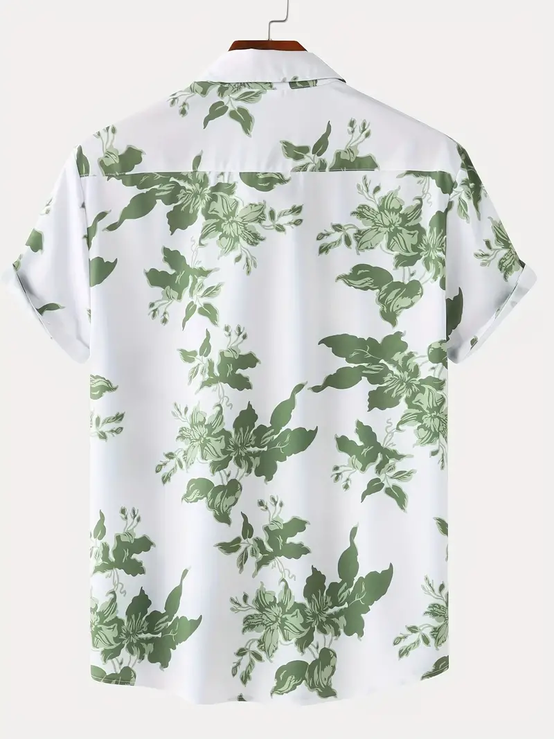 Floral Printed Short Sleeve Shirt