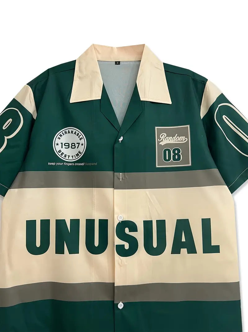 Men's Versatile Casual Lapel Shirt