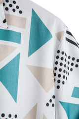 Geometric Printed Short Sleeve Shirt