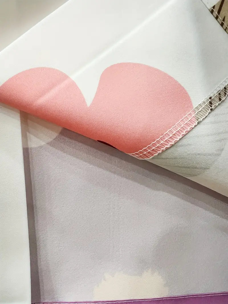 Men's Casual Floral Printed Button-Up Shirt