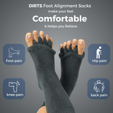 Grey Foot Alignment Socks