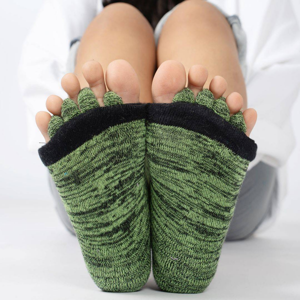 Green Foot Alignment Socks