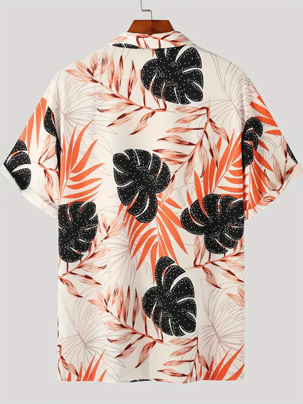 Men Tropical Printed Shirt