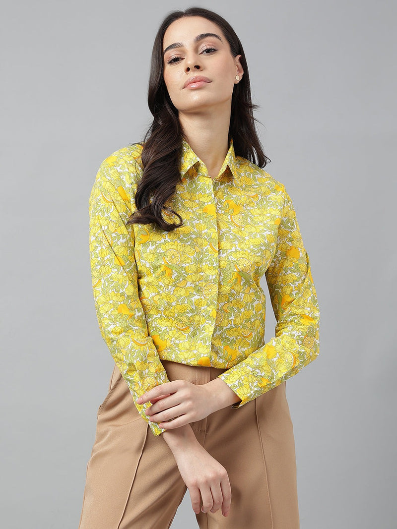 Sunshine Citrus Bloom Shirt