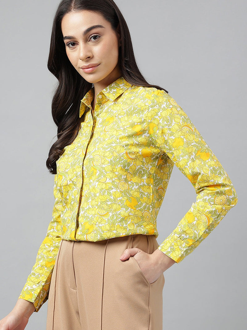 Sunshine Citrus Bloom Shirt