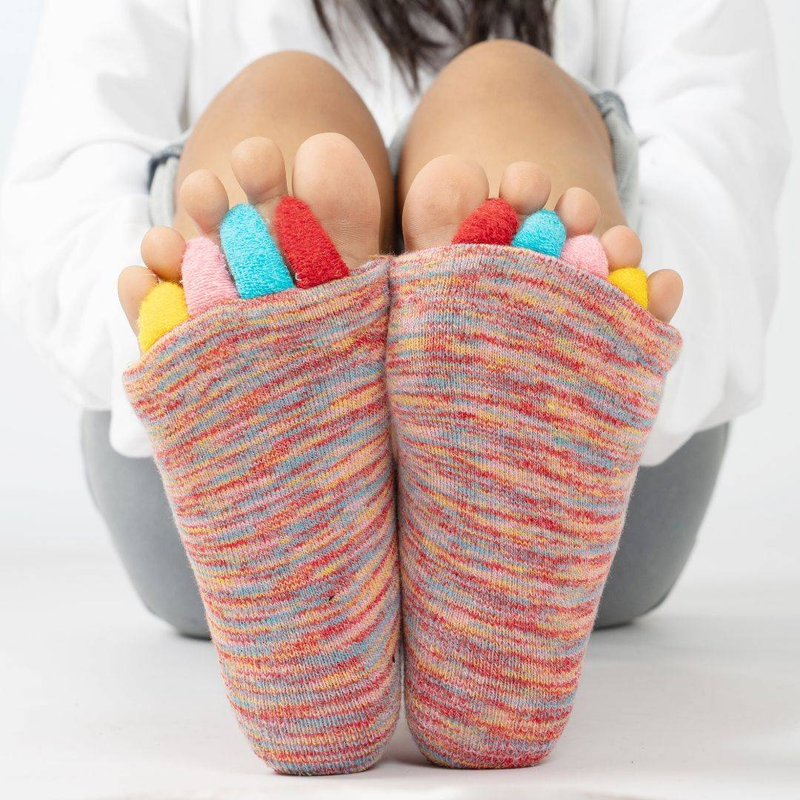 Multi Colour Foot Alignment Socks