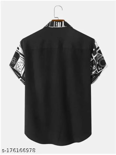 Men Regular Fit Printed Casual Shirt