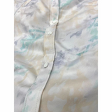 White Tie Dye Printed Shirt